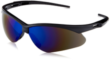 Load image into Gallery viewer, Kimberly-Clark Jackson Safety V30 Nemesis Safety Eyewear - Black Frame - Blue Mirror Lens - Sold/Each