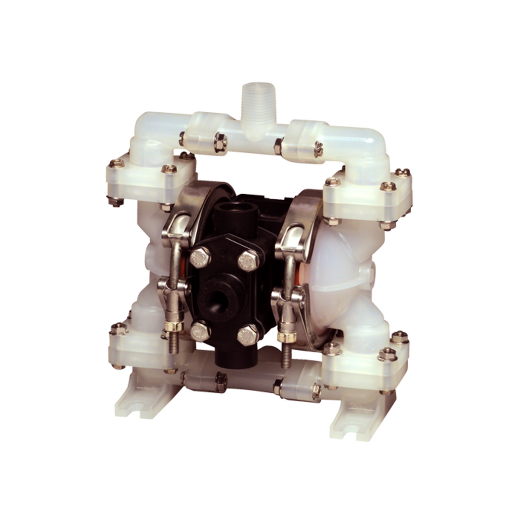 Warren Rupp Sandpiper Top Discharge Non-Metallic Ball Valve Pump - 4 GPM - PVDF/Kynar - PTFE