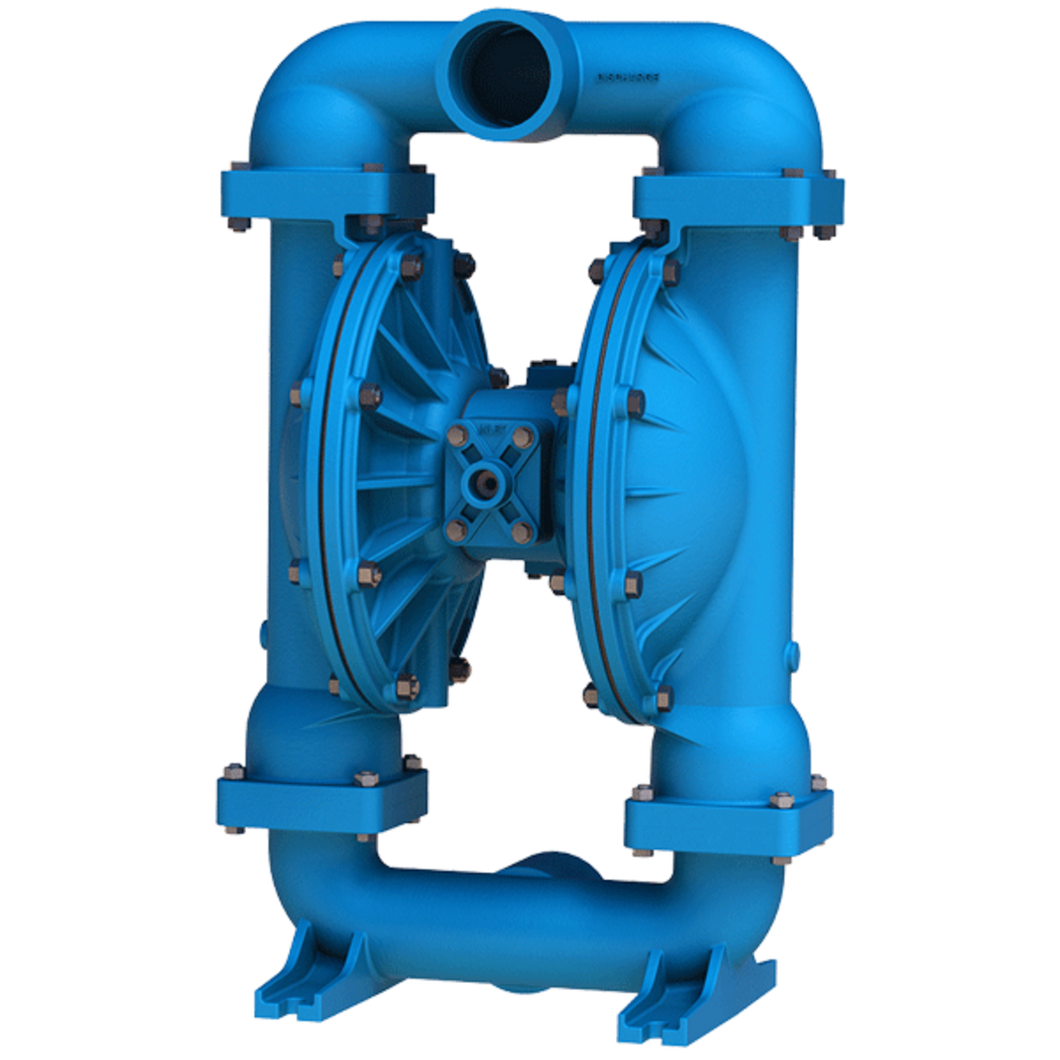 Warren Rupp Sandpiper S30 Metallic Top Discharge Standard Duty Pump - .94 GPM - Aluminum - Nitrile/Buna - Nitrile/Buna (3 in. NPT)