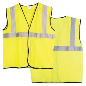 SAS Safety Corp 690-1208  Hi-Viz Class 2 Safety Vests - 1/EA