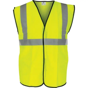 SAS Safety Corp 690-1208  Hi-Viz Class 2 Safety Vests - 1/EA