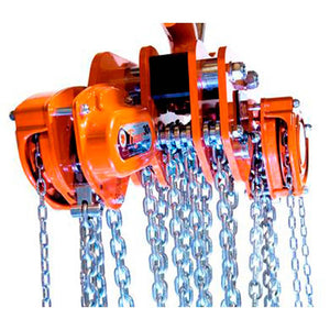 Tiger Lifting TCB-3000-30 30-tons Capacity 30-ft Std. Lift Premium Chain Block TCB with Overload Protection