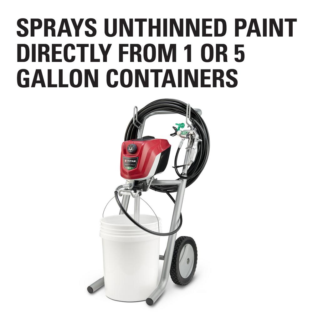 ControlMax 1900 Pro 1600 PSI @ 0.40 GPM .70HP Airless Paint Sprayer