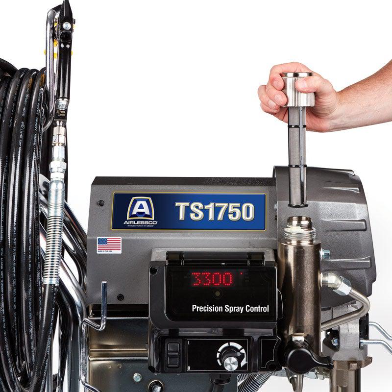 Airlessco TS1750 3300 PSI @ 1.35 GPM Electric Airless Texture/Paint Sprayer - Hi-Boy w/ Hose Reel