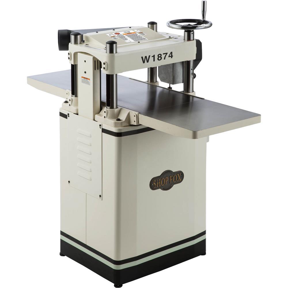 Woodstock W1874 15'' 3 HP Fixed-Table Planer w/ Helical Cutterhead