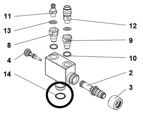 Wagner 9974023 Conductive Sealing Ring