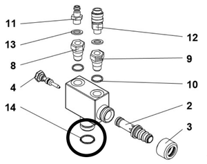 Wagner 9974023 Conductive Sealing Ring