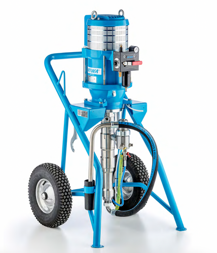 WIWA Professional GX Series Model 230035 35:1 4060 PSI @ 4.3 GPM Airless Sprayer on  Cart - Bare